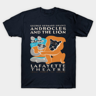 "Androcles and the Lion" Federal Theatre Poster T-Shirt