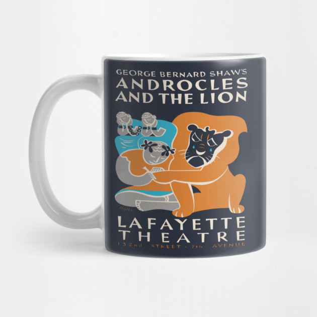 "Androcles and the Lion" Federal Theatre Poster by TuncGK