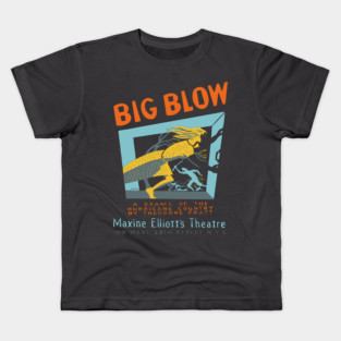 Big Blow - Federal Theatre Project - Analog Poster Kids T-Shirt