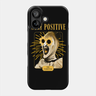 Stay Positive with Art the Clown ! Phone Case