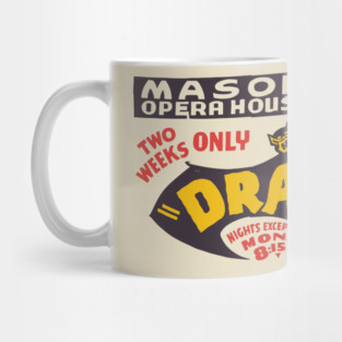 Dracula - Vintage Theatre Poster Mug