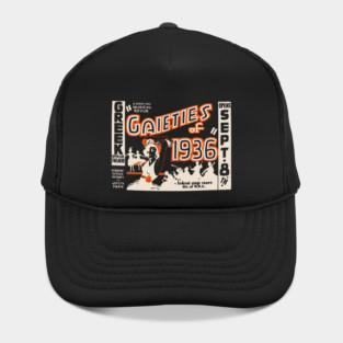 Gaieties of 1936 Vintage Musical Revue Poster Hat