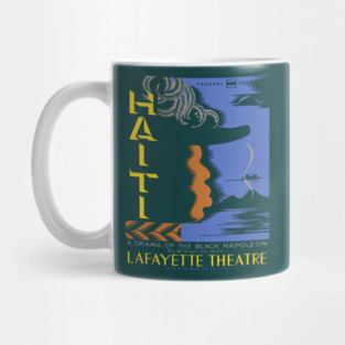 Haiti Drama Vintage Lafayette Theatre Poster Mug