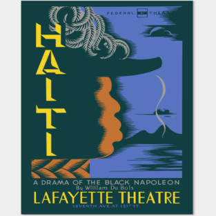 Haiti Drama Vintage Lafayette Theatre Poster Posters and Art