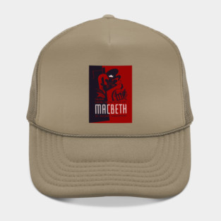 Macbeth WPA Federal Theatre Poster Vintage Design Hat