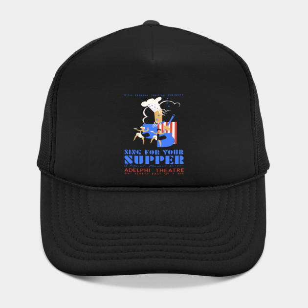 WPA Sing for Your Supper Musical Revue Poster by TuncGK