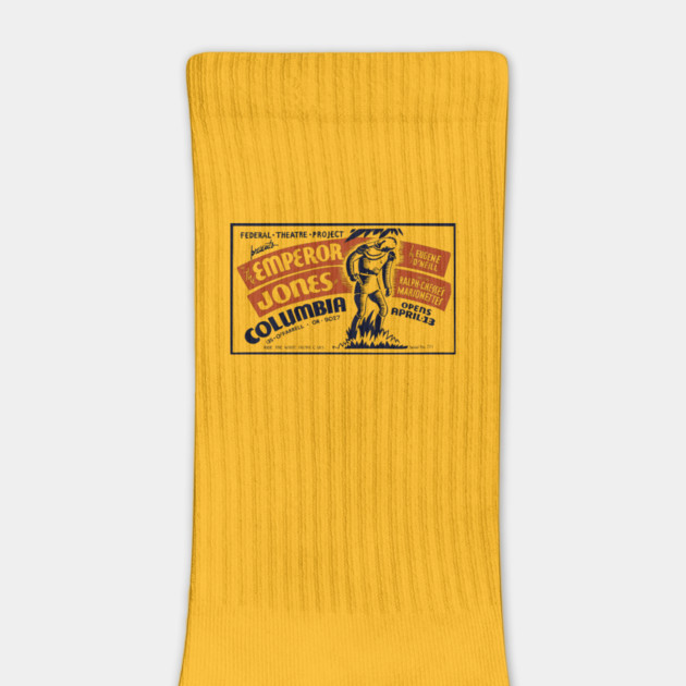 Vintage WPA Theatre Poster - The Emperor Jones by TuncGK