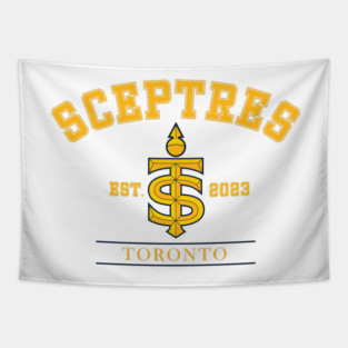 Toronto Sceptres PWHL Vintage Logo Tapestry