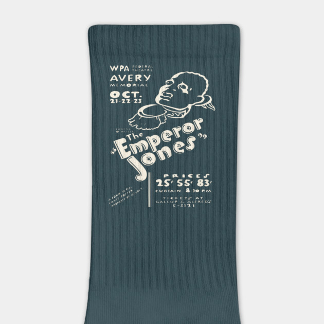 Vintage 1930's Theatre Poster - The Emperor Jones by TuncGK