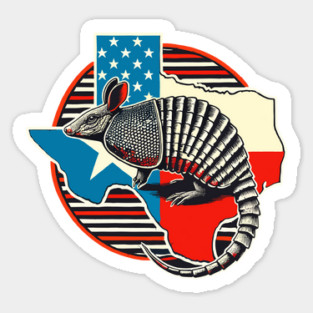 Armadillo Sticker