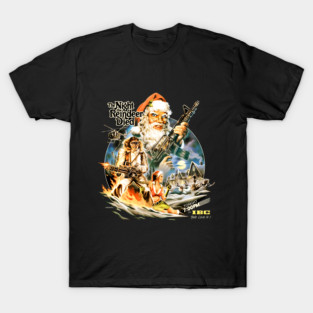 THE NIGHT THE REINDEER DIED - Scrooged 1988 T-Shirt