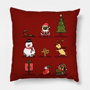 Christmas Yoga Pillow