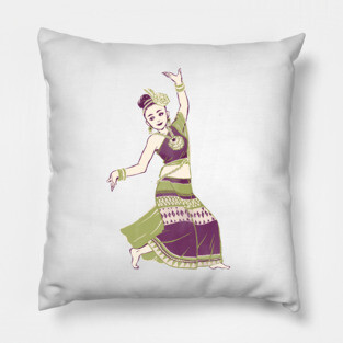 People of Thailand - Dancer Pillow
