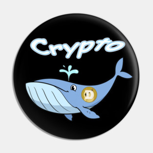 Dogecoin Crypto Whale Pin
