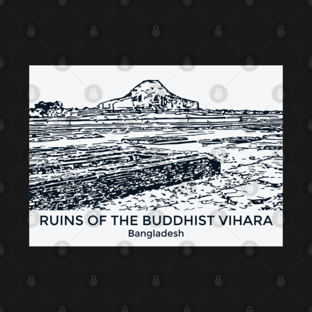 Ruins of the Buddhist Vihara - Bangladesh by Lakeric