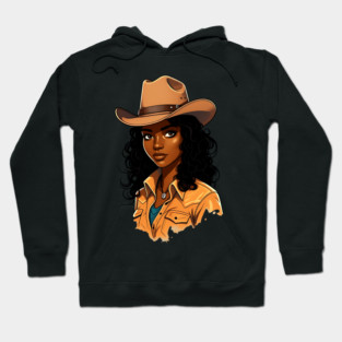 Black Cowgirl Hoodie