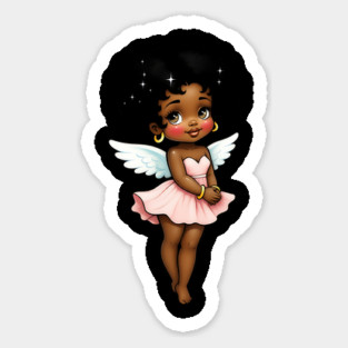 Black Girl Magic - Black Angel Magnet