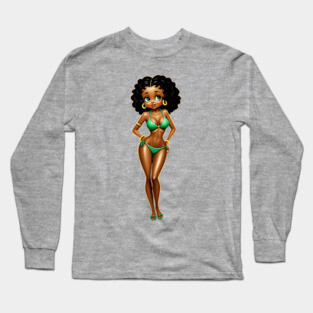 Bikini - Black Girl Magic Long Sleeve T-Shirt