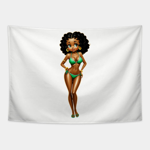 Bikini - Black Girl Magic Tapestry by UrbanLifeApparel