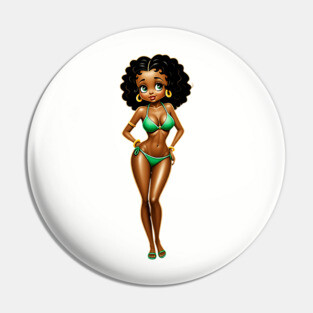 Bikini - Black Girl Magic Pin