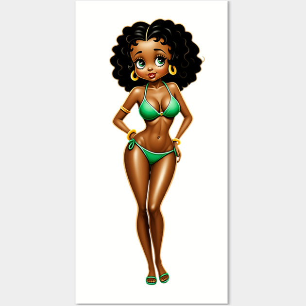 Bikini - Black Girl Magic Wall Art by UrbanLifeApparel