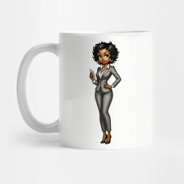 Black Business Woman by UrbanLifeApparel