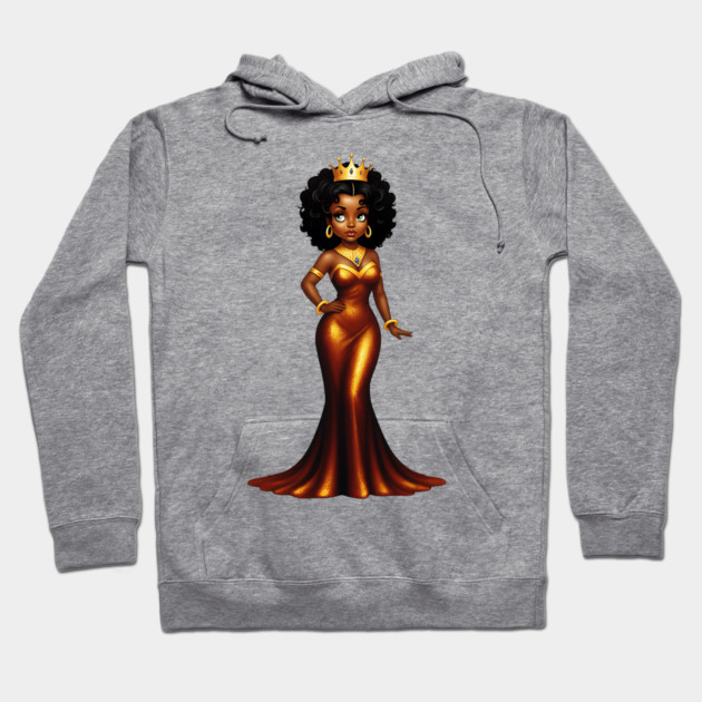 Black Queen Hoodie by UrbanLifeApparel