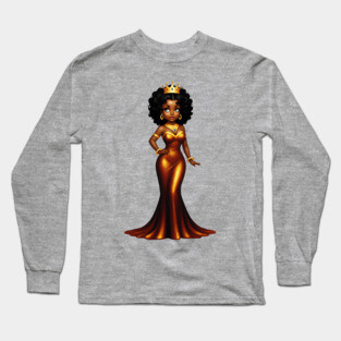 Black Queen Long Sleeve T-Shirt