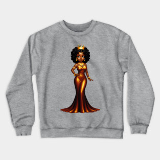Black Queen Crewneck Sweatshirt