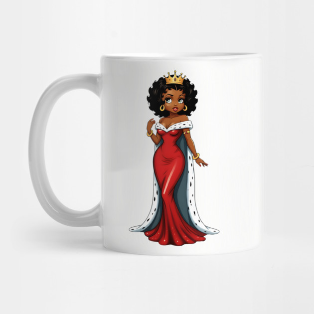 Black Queen Red Robe by UrbanLifeApparel