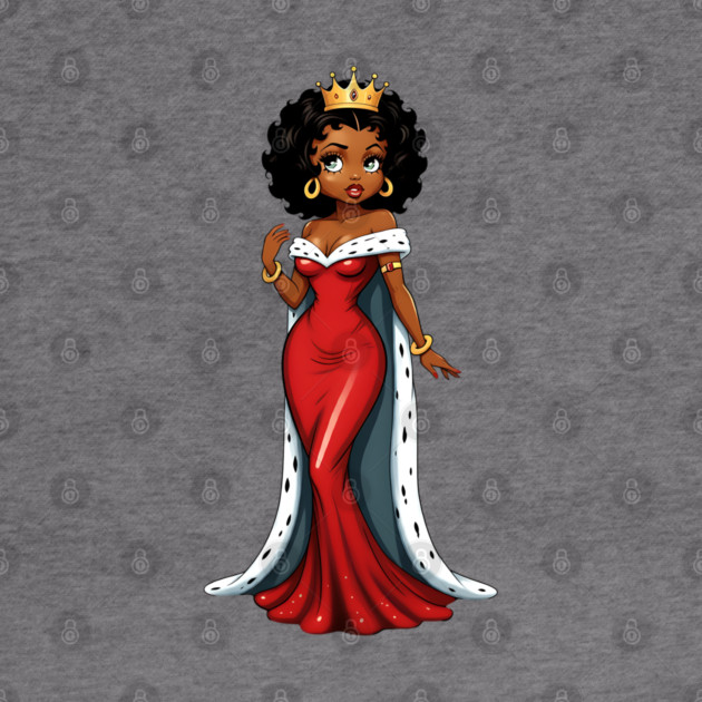 Black Queen Red Robe by UrbanLifeApparel