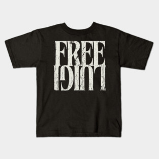 free luigi free luigi Kids T-Shirt