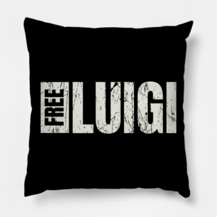 free luigi mangione Pillow