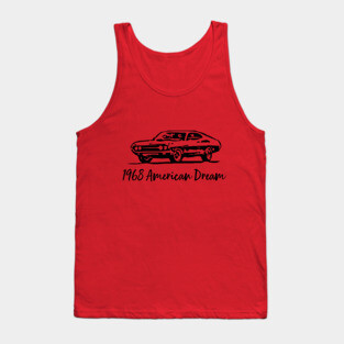 American Dream Muscle Car Tank Top