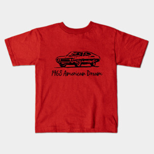 American Dream Muscle Car Kids T-Shirt