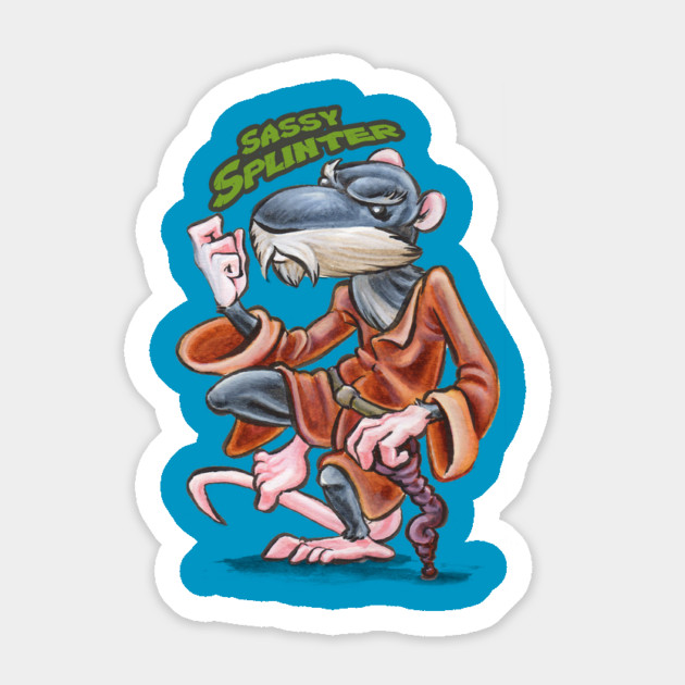 Sassy Splinter Magnet by majanation