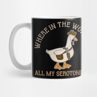 Where In The World Is All My Serotonin? Mug