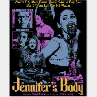Horror Movie Jennifer’s Body Movie Posters and Art