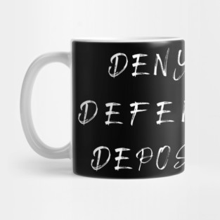 Liugi Mangione - Deny Defend Depose Mug