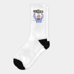 WWE: Charles Robinson's Winged Eagle Socks