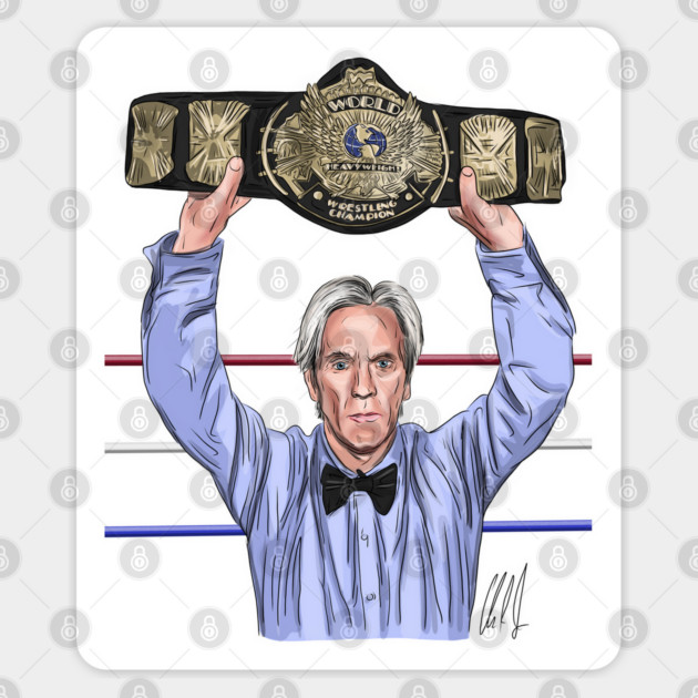 WWE: Charles Robinson's Winged Eagle Sticker by 51Deesigns