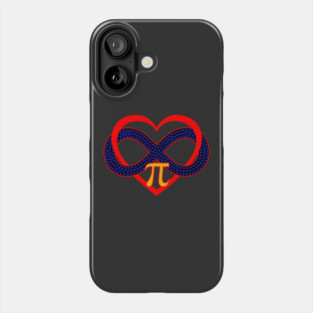 Polyamory Infinity Heart Symbol Phone Case