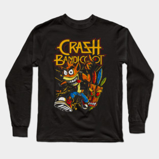The Crash Bandicoot  - Vintage Long Sleeve T-Shirt