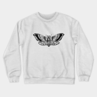 Death's Head Moth Crewneck Sweatshirt