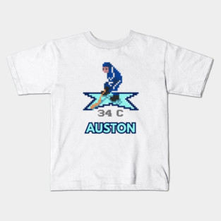 Auston Matthews Toronto Maple Leafs NHL 94 Style Kids T-Shirt