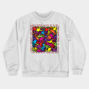 Retro Keith Haring 80s Crewneck Sweatshirt