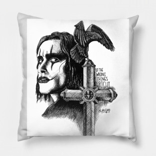 LEGEND: Put The Wrong Things Right (inktober) Pillow