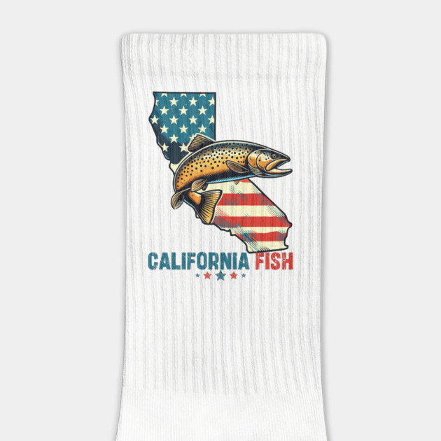 California Fish Golden Trout by JessArty