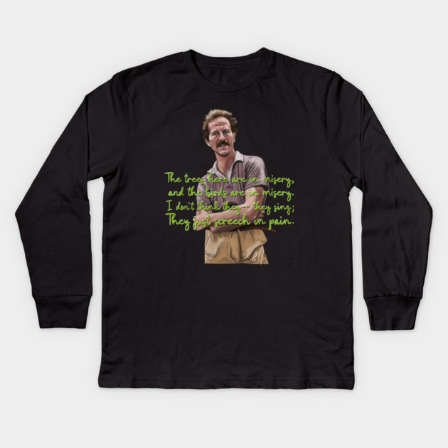 Werner Herzog: Misery Kids Long Sleeve T-Shirt by 51Deesigns