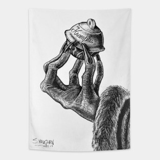 ORNAMENT: Krampus (inktober) Tapestry